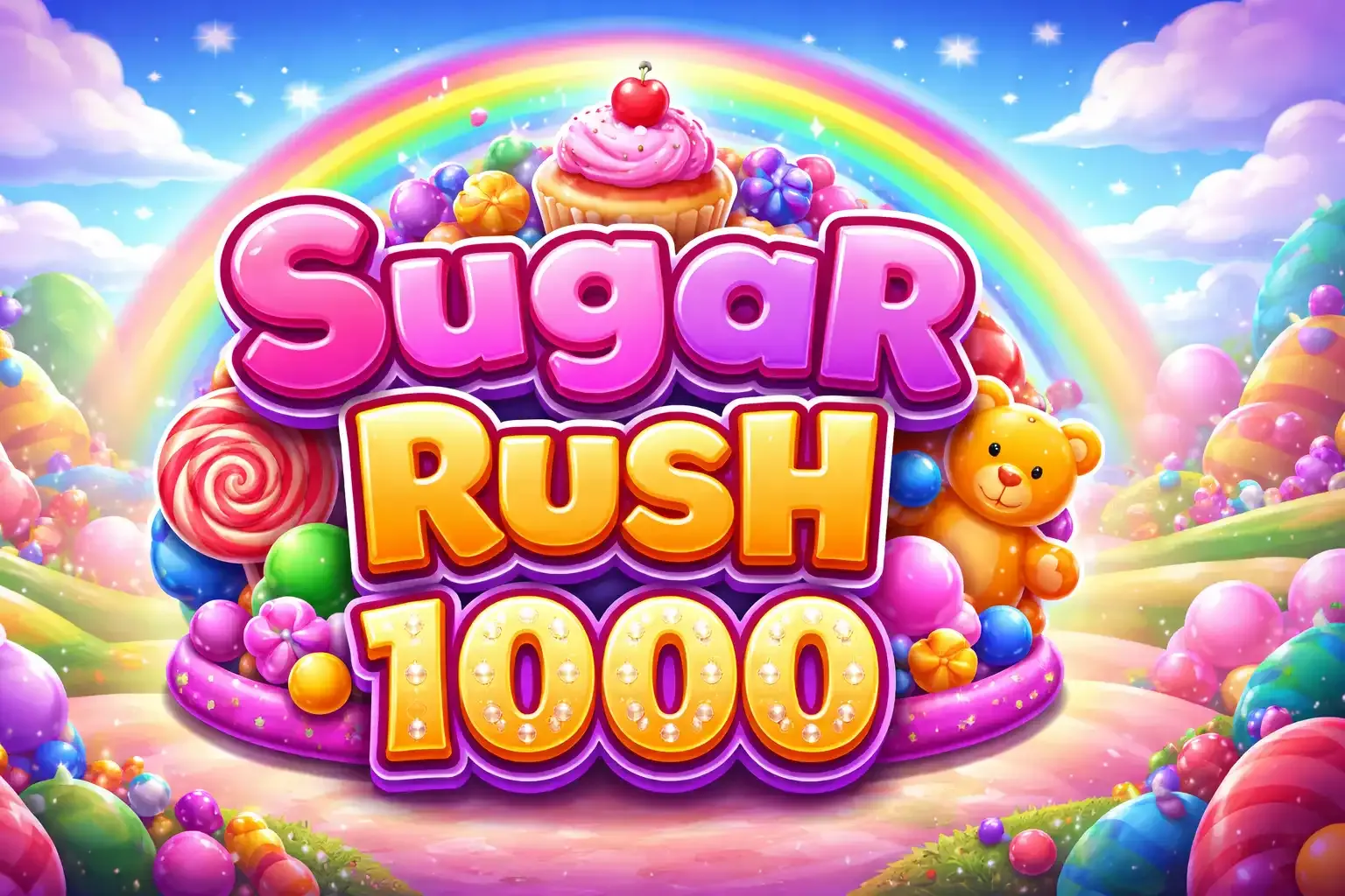 До 100% + фриспины на Sugar Rush